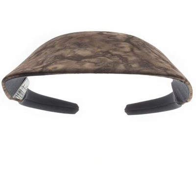 Visors Original Size Print Sport Sun Visor - Marble Brown - C912E3BEYWN $12.67