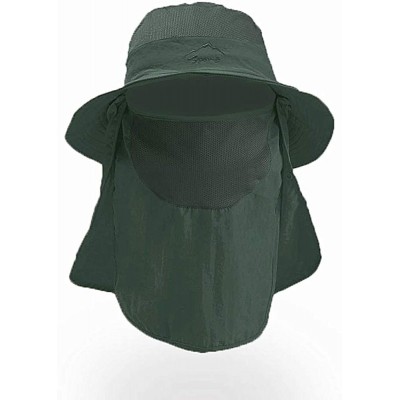 Bucket Hats Fashion Outdoor Protection Waterproof Breathable - Green-1 - C1196MNCG4K $20.37