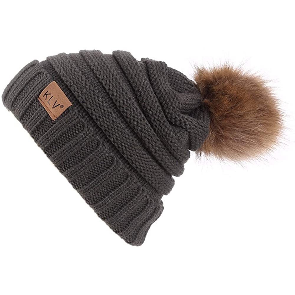 Skullies & Beanies Unisex Stretch Outdoor Beanies - B-women Brown - CH1923A5G8N $18.67