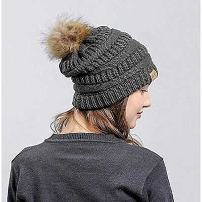 Skullies & Beanies Unisex Stretch Outdoor Beanies - B-women Brown - CH1923A5G8N $18.67