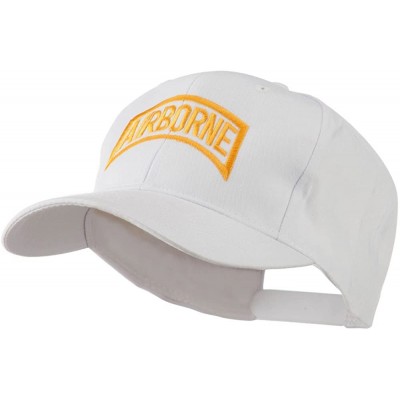 Baseball Caps Air Force Unit of Airborne Embroidered Cap - White - CT11HEH4951 $29.99