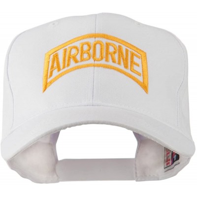 Baseball Caps Air Force Unit of Airborne Embroidered Cap - White - CT11HEH4951 $29.99