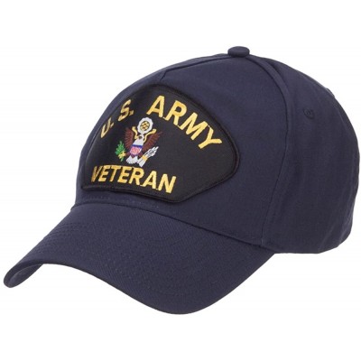 Baseball Caps US Army Veteran Military Patched 5 Panel Cap - Navy - CV126E68PT3 $21.93