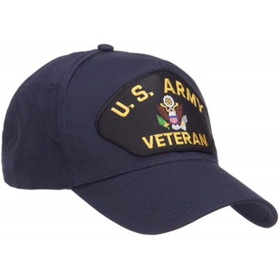 Baseball Caps US Army Veteran Military Patched 5 Panel Cap - Navy - CV126E68PT3 $47.15