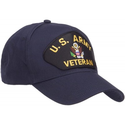 Baseball Caps US Army Veteran Military Patched 5 Panel Cap - Navy - CV126E68PT3 $21.93