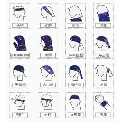 Balaclavas Cycling Face Coverings Bandanas Sports for Dust-Balaclava- Headwrap- Helmet Liner for Men and Women - 12 - CG197TI...