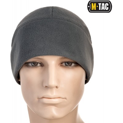 Skullies & Beanies Tactical Hat Windproof Fleece 380 Mesh Watch Military Skull Cap Beanie - Grey - CT187XANMIC $12.63