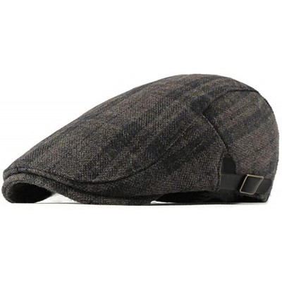 Newsboy Caps Men's Cotton Flat Ivy Gatsby Newsboy Driving Hat Cap - New Style-j - CQ18M0D2HZZ $12.32