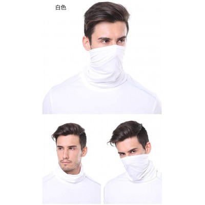 Balaclavas 6 Pieces Sun UV Protection Face Mask Neck Gaiter Windproof Scarf Sunscreen Breathable Bandana Balaclava - Solid - ...