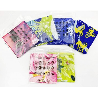 Balaclavas Seamless 12 in 1 Multifunctional Headwear Face Mask Bandanas Neck Gaiter - Color-18 - CK197SODON5 $12.27