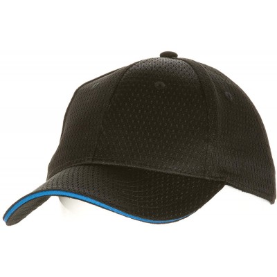 Baseball Caps Cool Vent Baseball Cap with Trim - Blue - C611HMSXCPP $13.46