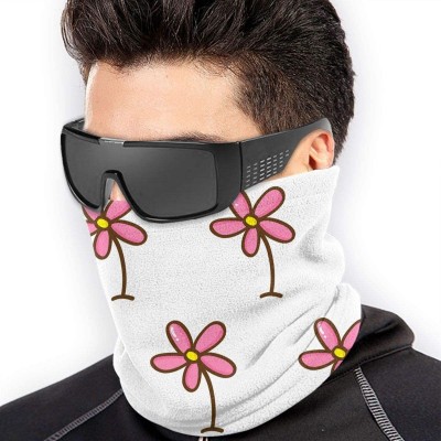 Balaclavas Flower Non Slip Seamless Dust Men & Women Face Mask For Outdoor Sports Neck Gaiter Cover Scarf Bandana Balaclava -...