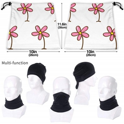 Balaclavas Flower Non Slip Seamless Dust Men & Women Face Mask For Outdoor Sports Neck Gaiter Cover Scarf Bandana Balaclava -...