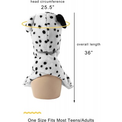 Skullies & Beanies Funnie Dalmatian Bolt Animal Hats Gloves Scarf 3 in 1 Set Hood Toy - CO11QMELB7L $11.97