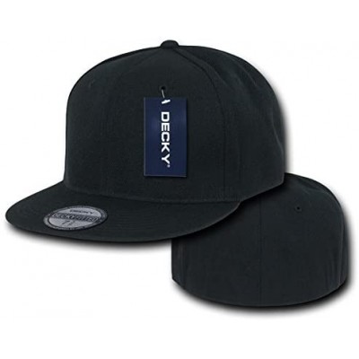 Baseball Caps Retro Fitted Cap - Black - CH1142TCDVB $13.78