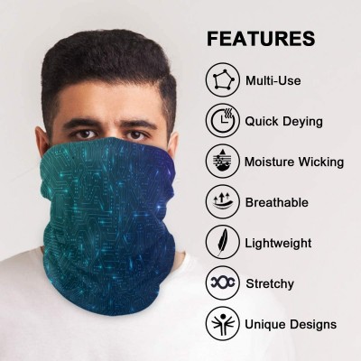 Balaclavas Bandana Balaclava Shields Abstract Futuristic - CS1970CS248 $9.14