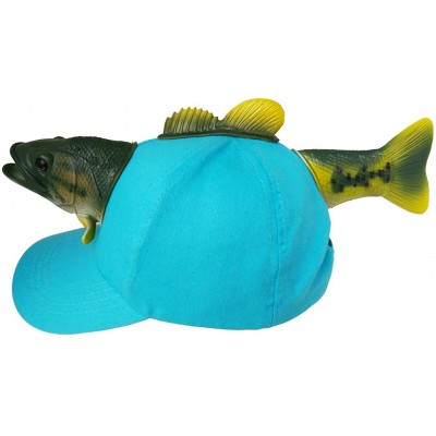 Baseball Caps Fierce Dinosaur Children's Sun Protection Casual Baseball Adjustable Hat Cap - Fish - CH18S33ENMA $16.79