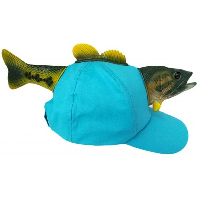 Baseball Caps Fierce Dinosaur Children's Sun Protection Casual Baseball Adjustable Hat Cap - Fish - CH18S33ENMA $16.79