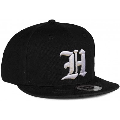 Baseball Caps Snapback Hat Raised 3D Embroidery Letter Baseball Cap Hiphop Headwear - H - C911WND4D89 $7.43