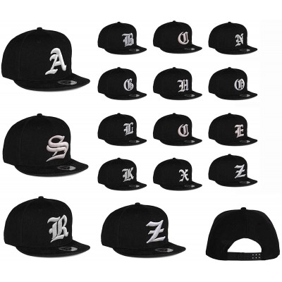 Baseball Caps Snapback Hat Raised 3D Embroidery Letter Baseball Cap Hiphop Headwear - H - C911WND4D89 $7.43