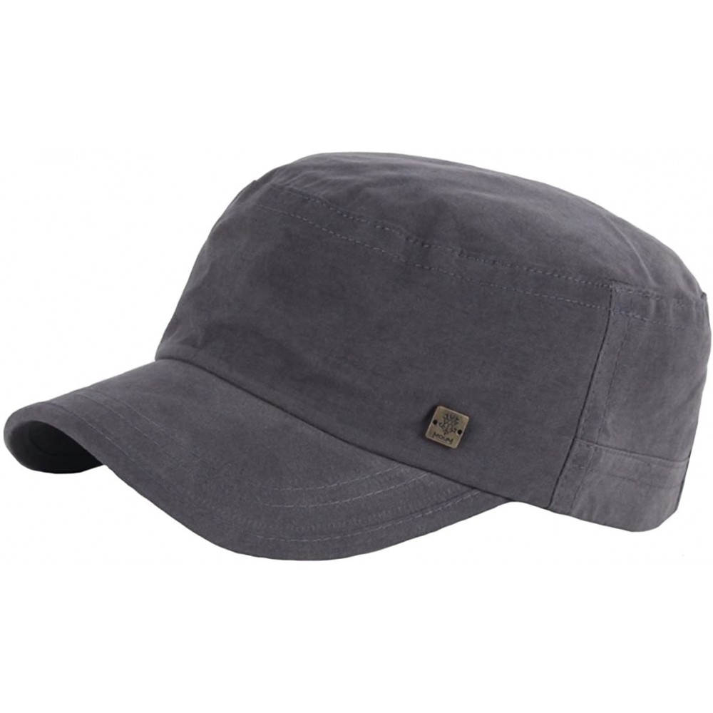 Baseball Caps A153 New Unisex Simple Soft Irish Basic Unique Golf Army Cap Cadet Military Hat - Gray - CS12OCSV5L6 $22.13