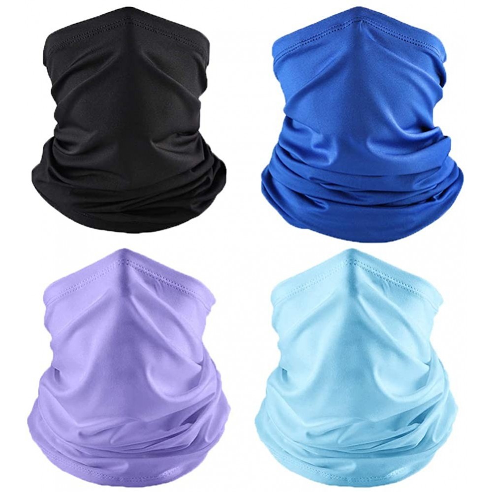 Balaclavas Seamless Face Mask Neck Gaiter Scarf Sun UV Protection Dust Wind Bandana Balaclava Headwear for Men Women - CC197T...