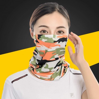 Balaclavas Seamless Face Mask Neck Gaiter Scarf Sun UV Protection Dust Wind Bandana Balaclava Headwear for Men Women - CC197T...