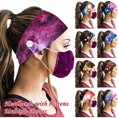 Headbands Elastic Headbands Workout Running Accessories - A-2 - C119848CDKN $8.09