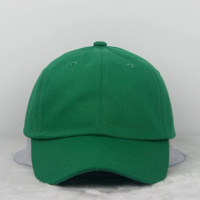 Baseball Caps Cotton Plain Baseball Cap Adjustable .Polo Style Low Profile(Unconstructed hat) - Green - CJ182YMD2I3 $9.83