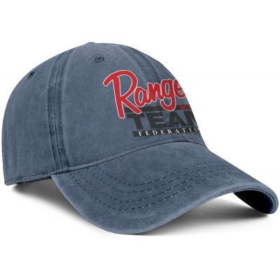Baseball Caps Dad Hat Cotton Snapback Adjustable Denim Cap for Men Women - Blue-43 - CM18ULEM0QK $17.63