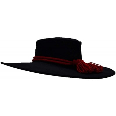Cowboy Hats Brand Old School Official Party Chivalric Model 1858 Plainsman Hat - Red Cord Band - C218LM6XHDA $80.11