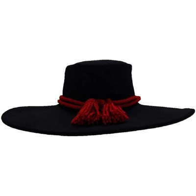 Cowboy Hats Brand Old School Official Party Chivalric Model 1858 Plainsman Hat - Red Cord Band - C218LM6XHDA $36.81