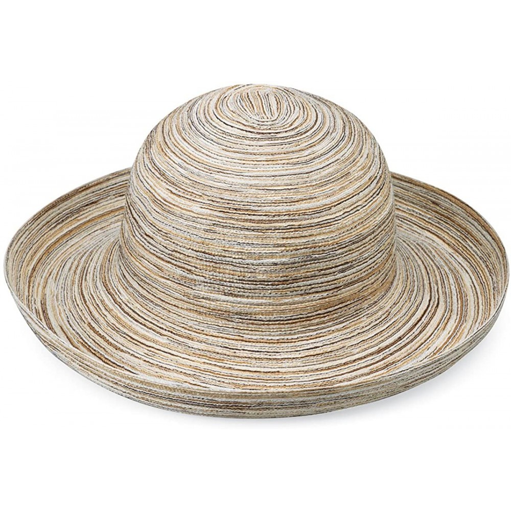 Sun Hats Women's Sydney Sun Hat - Lightweight- Packable- Modern Style- Designed in Australia - Light Brown - C811VHHT8J1 $40.16