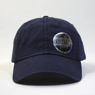 Baseball Caps Classic Washed Cotton Twill Low Profile Adjustable Baseball Cap - Navy - CH12EL7HO1H $22.56