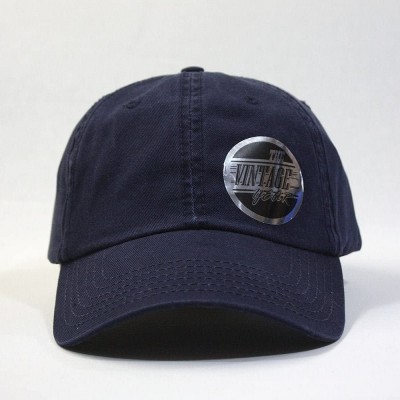 Baseball Caps Classic Washed Cotton Twill Low Profile Adjustable Baseball Cap - Navy - CH12EL7HO1H $13.77