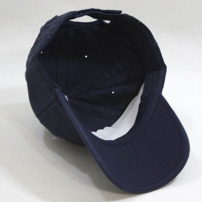 Baseball Caps Classic Washed Cotton Twill Low Profile Adjustable Baseball Cap - Navy - CH12EL7HO1H $22.56