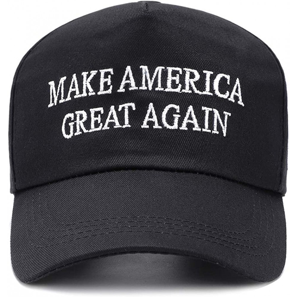 Baseball Caps Make America Great Again Hat Donald Trump Hat MAGA Hat 2020 USA Cap Keep America Great - Black-c - CJ18X6GNL7W ...