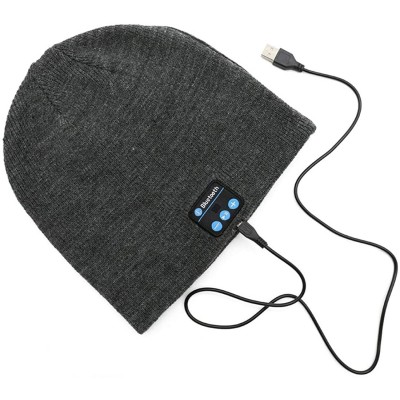 Skullies & Beanies Knit Bluetooth Beanie Hat/Cap for Best Christmas Gift - C518I3A5QRN $8.06