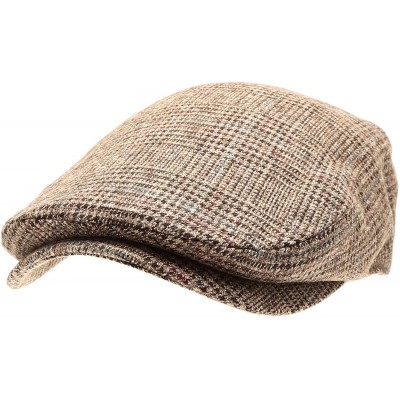 Newsboy Caps Men's Classic Flat Ivy Gatsby Cabbie Newsboy Hat with Elastic Comfortable Fit and Soft Quilted Lining. - CW18YC0...