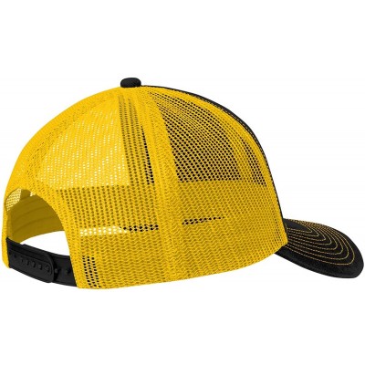 Baseball Caps Mens Snapback Trucker Cap (C112) - Black/Gold - CN18OWELXWW $8.61