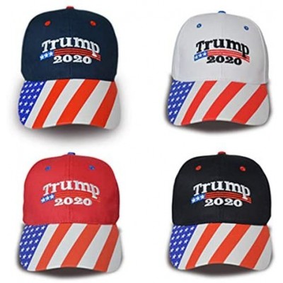 Baseball Caps Trump Military Imagine 2020 Black Cap US Flag Keep America Great hat President - White-1 - CW192NZ49RH $17.78