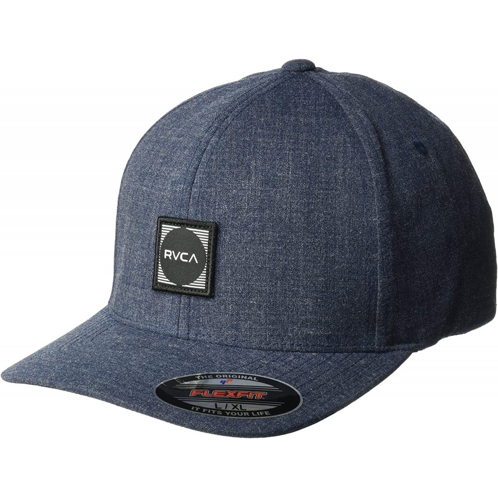 Baseball Caps Scores Flexfit Hat - Navy Heather - CW18EM3E394 $30.34