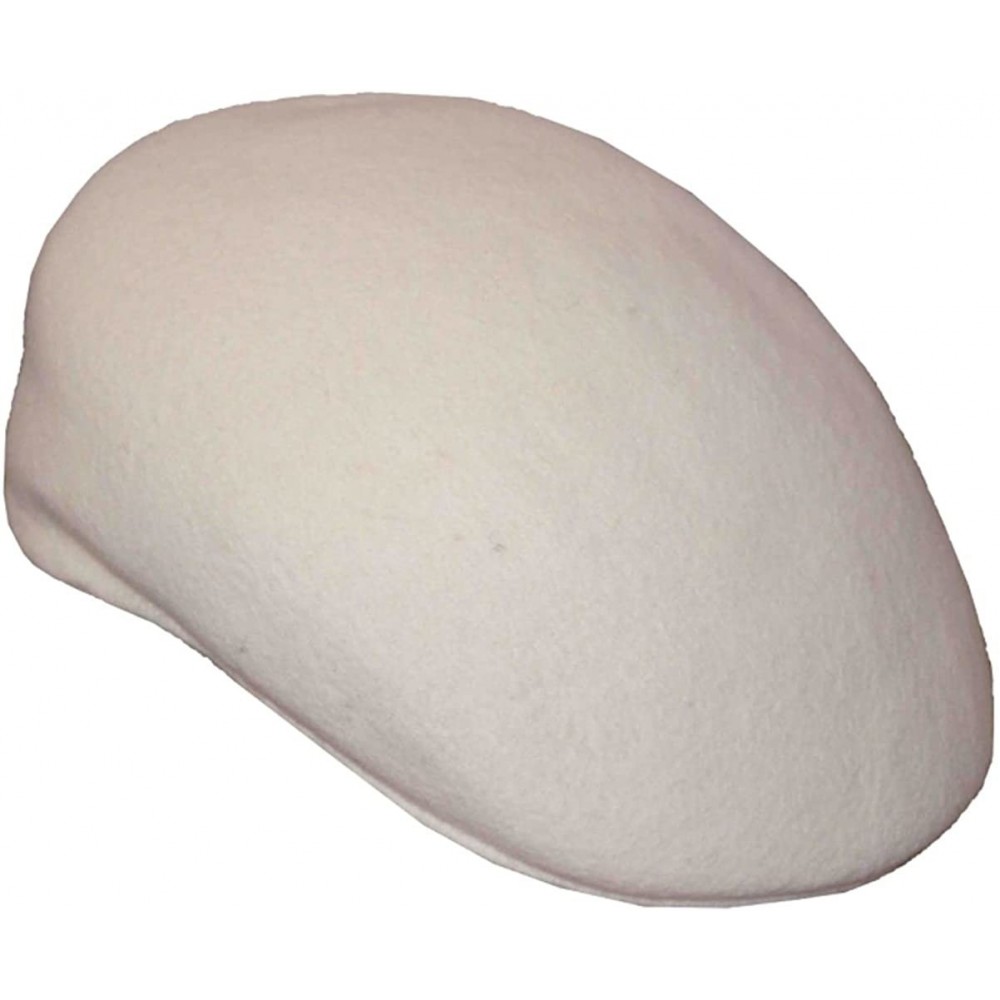 Newsboy Caps Ethos 100% Wool Felt Crushable Ascot Ivy Cap Hat - White - CP12EZVGZQ9 $19.83