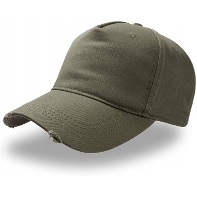 Baseball Caps Wool/Cotton/Denim Baseball Cap Men Hunting Dad Hats Sports Earflap Unisex - 99766_olive Green - CZ18QA8Q8WR $14.14