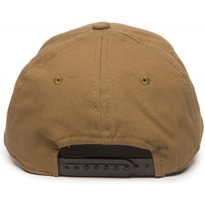 Baseball Caps Ducks Unlimited Canvas Cap- Brown - CX189TG3QK7 $14.51