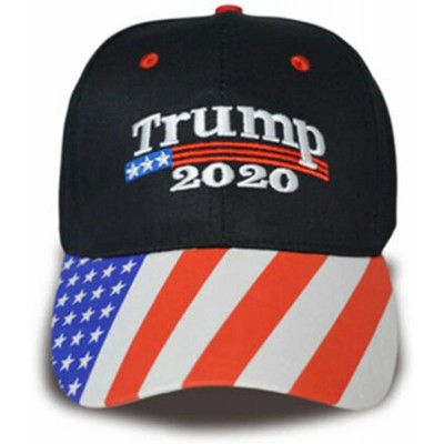 Baseball Caps Trump Military Imagine 2020 Black Cap US Flag Keep America Great hat President - Black-2 - C3192O3DG7Y $9.01