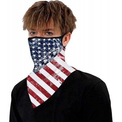 Balaclavas Face Bandana Neck Gaiters Balaclava for Dust Wind Motorcycle - National Flag-blue - CB198CULKNQ $10.53