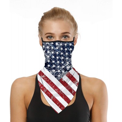 Balaclavas Face Bandana Neck Gaiters Balaclava for Dust Wind Motorcycle - National Flag-blue - CB198CULKNQ $10.53