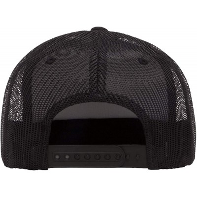 Baseball Caps Foam Trucker Snapback - Black - CX11VNHBWL7 $10.57