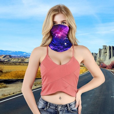 Balaclavas Neck Gaiter Face Scarf Mask Bandana Dust Face Mask Motorcycle Galaxy Headband Face Mask - M Z-c04 - C0197X4D6RM $2...